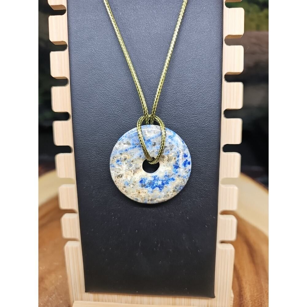 lapis lazuli necklace 16 In Cord